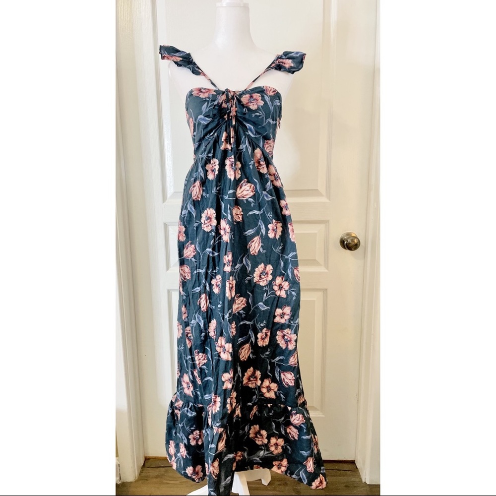 Xhilaration floral maxi dress